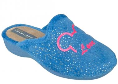 Γυναικείες Παντόφλες Σπιτιού | Υφαντίδης | 614240 | Σιέλ - Υφαντίδης - 